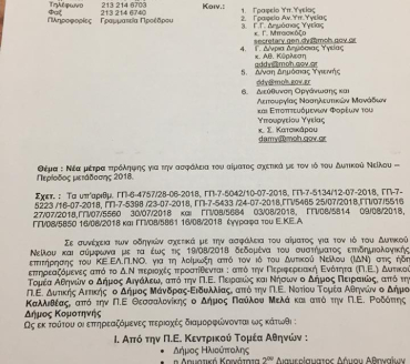 Έγγραφο του Εθνικού κέντρου Αιμοδοσίας!